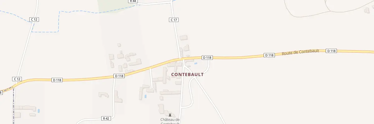Plan du 1 Rte des Caves Riollon à Huismes