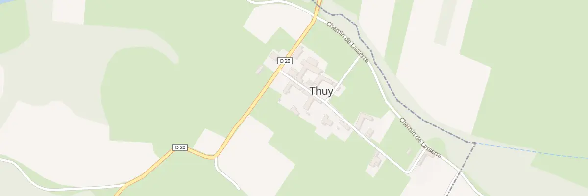 Plan du 145 Rue des Ponts à Thuy