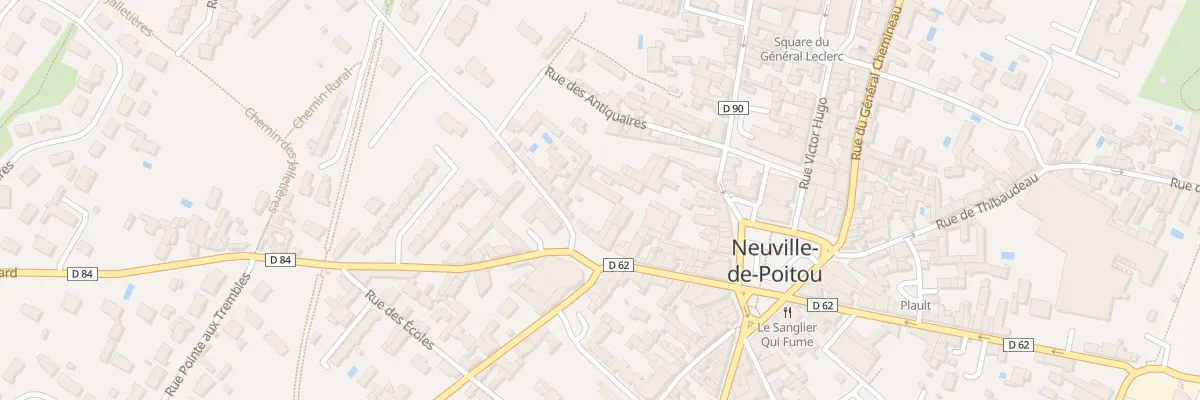 Plan du 1B Rue Michelet à Neuville-de-Poitou