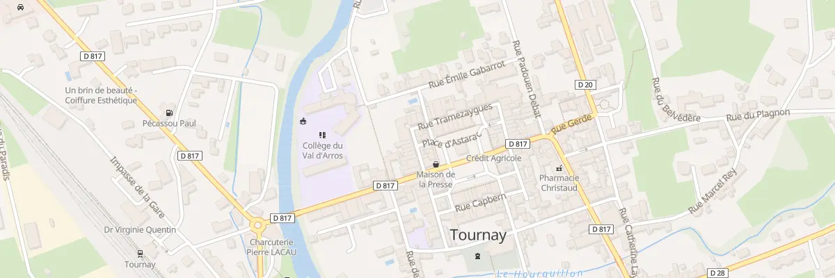 Plan du 4 Rue Lordat à Tournay