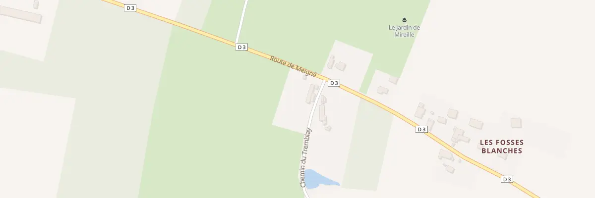 Plan du 24 Rte de Meigné à Channay-sur-Lathan