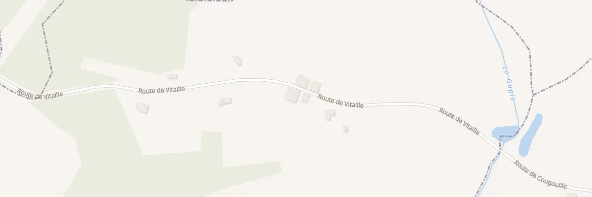 Plan du 682 Rte de Vitaille à Saint-Avit