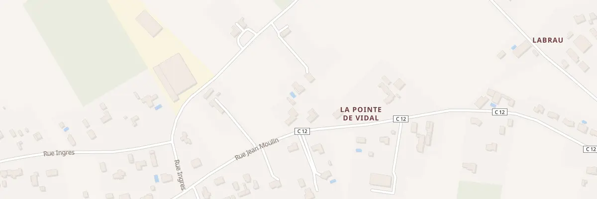 Plan du 80 Rue Jean Moulin à Pineuilh