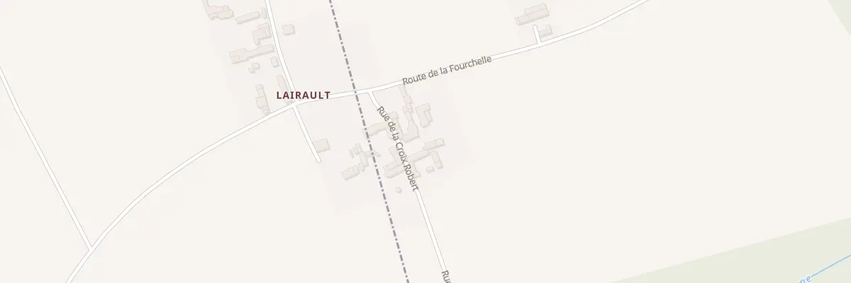 Plan du 5 Rue de la Croix Robert à Doussay