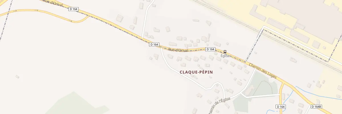 Plan du 2 All des Claques Pépins à Beuvillers