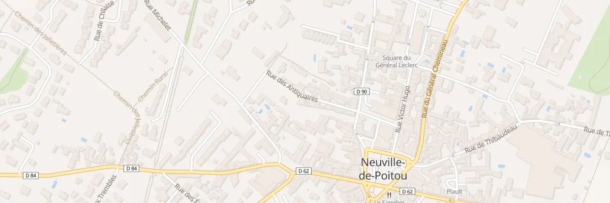 Plan du 14 Rue des Antiquaires à Neuville-de-Poitou