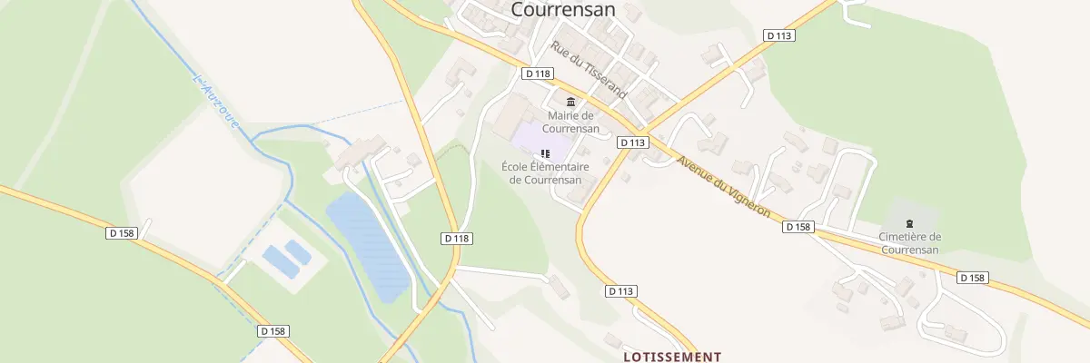 Plan du 12 Rue du Garde Champêtre à Courrensan