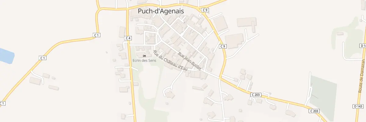 Plan du 115 Rue Jean Baillet à Puch-d’Agenais