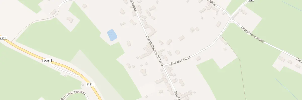 Plan du 47C Rue Guillaume III Talvas à Neufchâtel-en-Saosnois