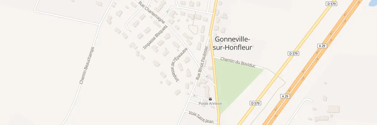 Plan du 1 Imp Epeautre à Gonneville-sur-Honfleur