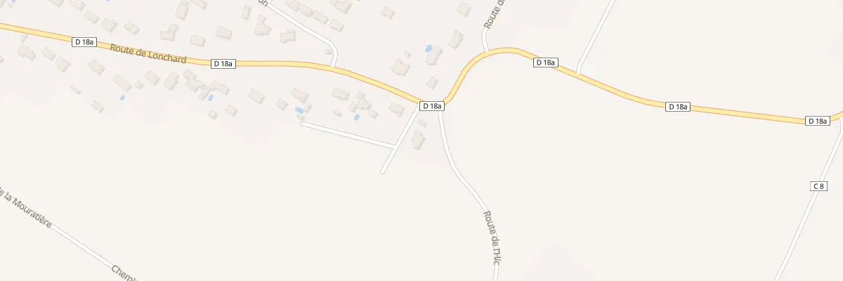 Plan du 46 Rte de Lonchard à Cissé
