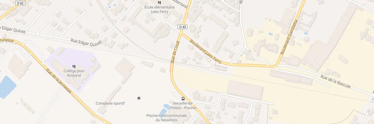 Plan du 17 Bd Jules Ferry à Neuville-de-Poitou