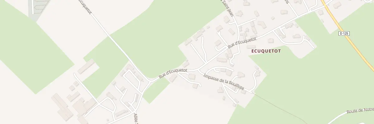 Plan du 364 Rue d’Ecuquetot à Turretot