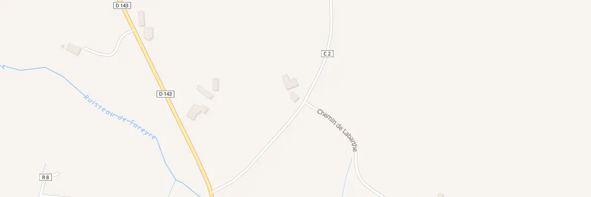 Plan du 237 Rte de Lagruère à Calonges