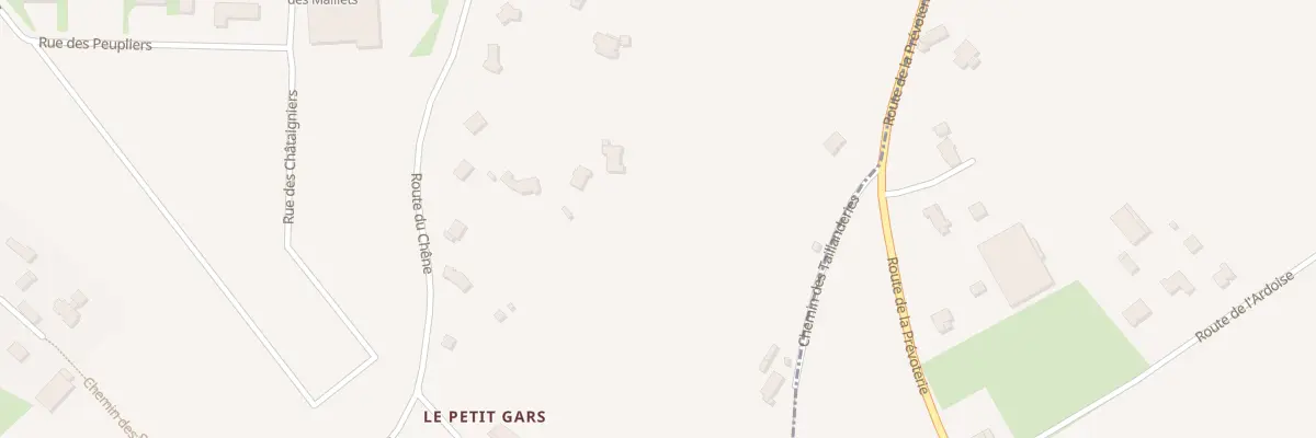 Plan du 142 Che des Taillanderies à Sargé-lès-le-Mans