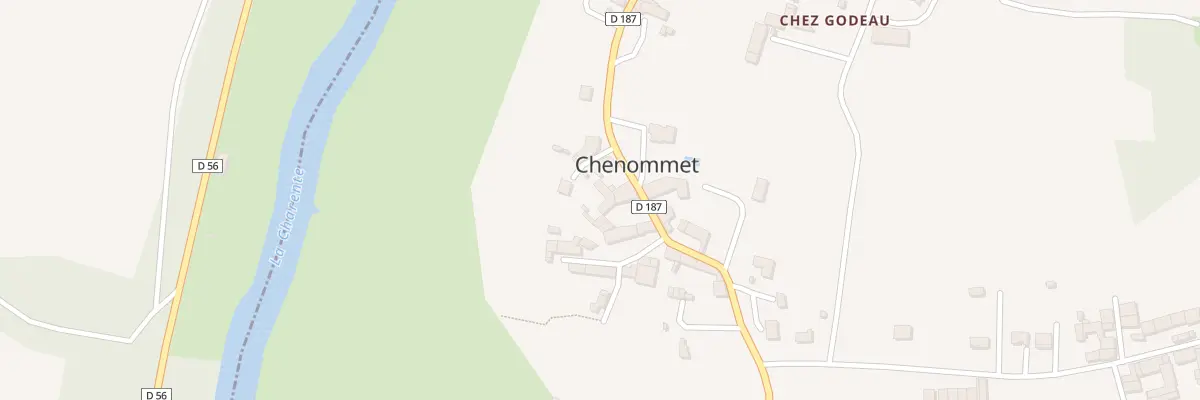Plan du 3 Imp des Grands Pres Chenommet à Aunac-sur-Charente