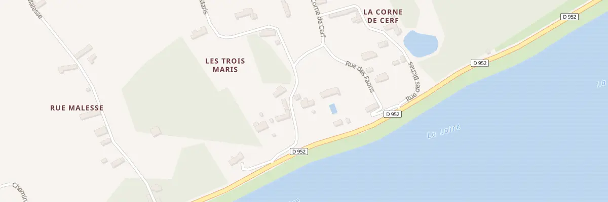 Plan du 5511 Rue de la Corne de Cerf à La Chapelle-sur-Loire