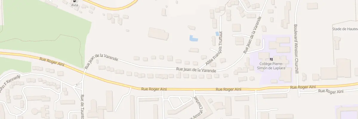 Plan du 17 Rue Jean de la Varende à Lisieux
