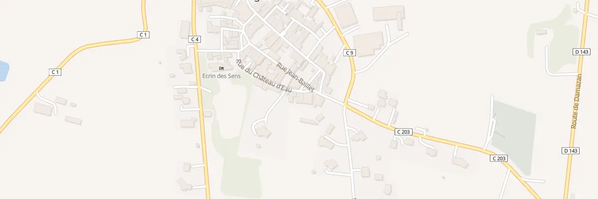 Plan du 23 Pl de la Mairie à Puch-d’Agenais