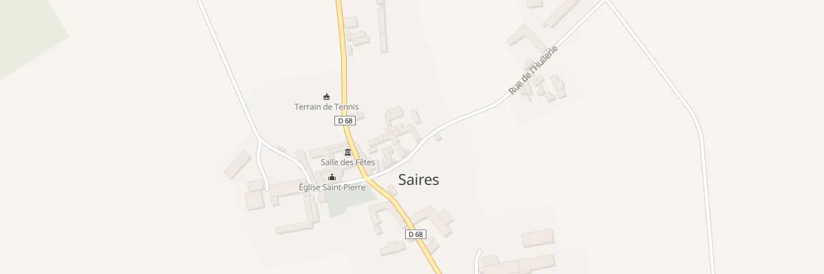 Plan du 13 Rue de l’Huilerie à Saires