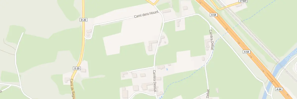 Plan du 21 Rue Carrera de Dessus à Ozon