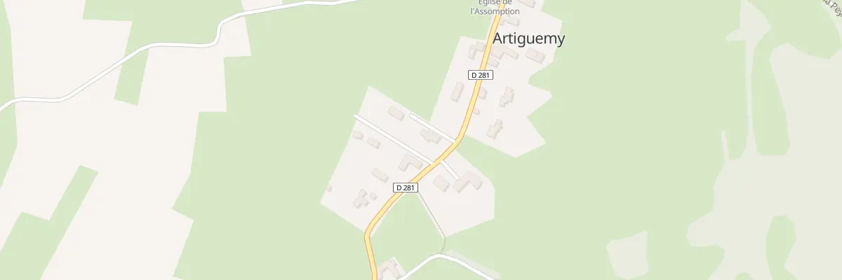 Plan du 188 Rue des Baronnies à Artiguemy
