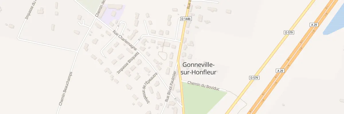 Plan du 13 Rue du Nouveau Monde à Gonneville-sur-Honfleur