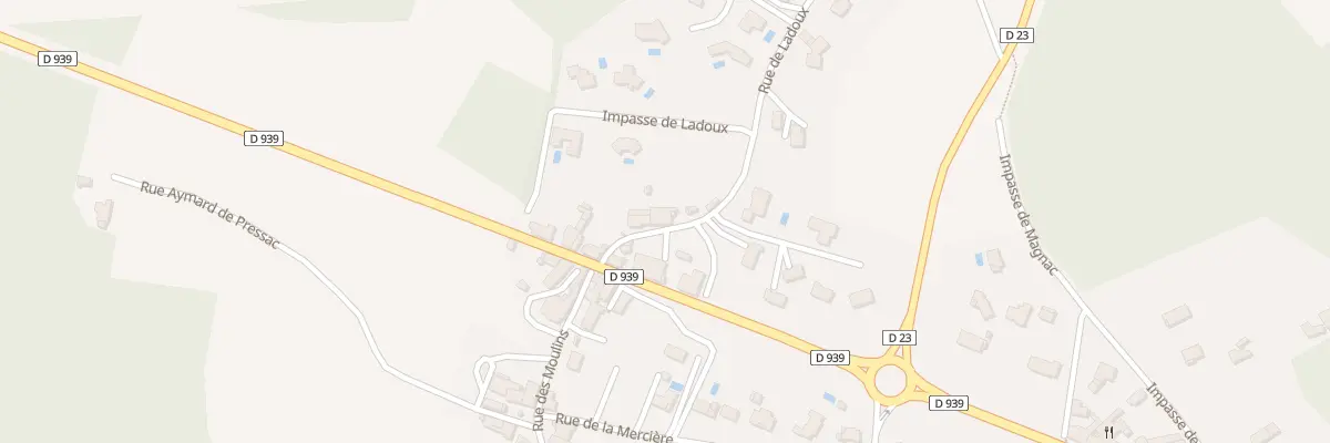 Plan du 5149 Rue de Ladoux à Garat