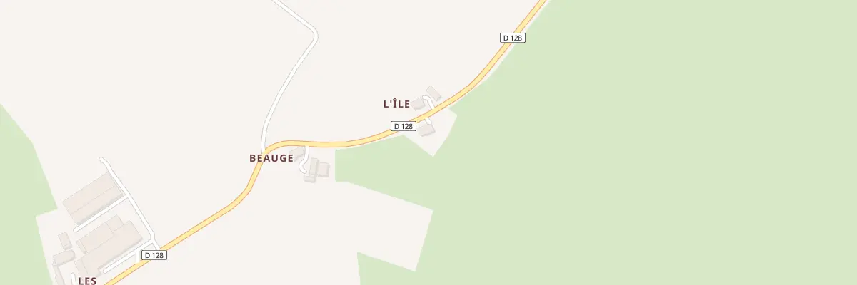 Plan du 1 Le Clos de Beauge à Congé-sur-Orne