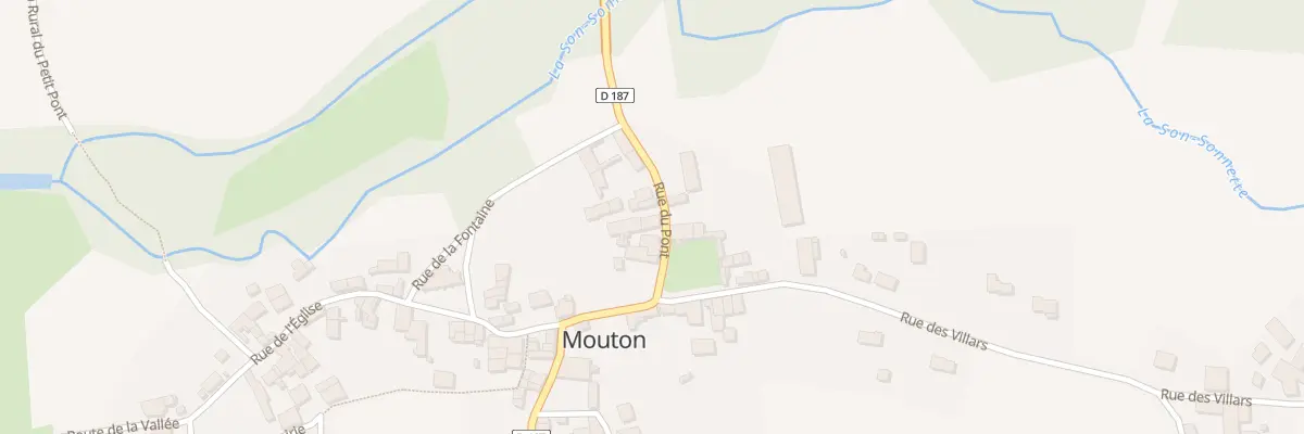 Plan du 5038 Le Bourg à Mouton