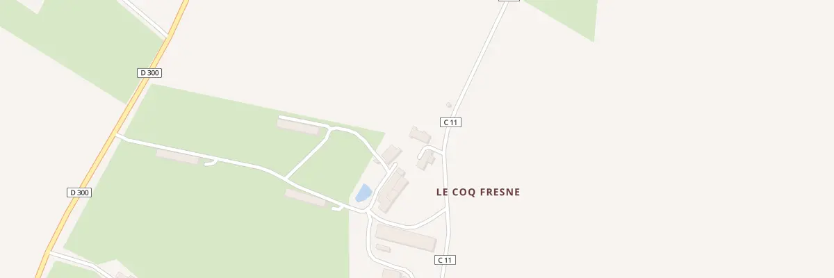 Plan du 1 Coq Fresne à Congé-sur-Orne