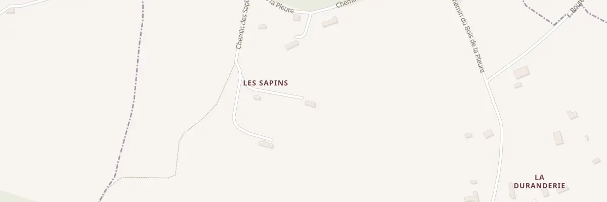 Plan du 1497 Les Sapins à Rocques