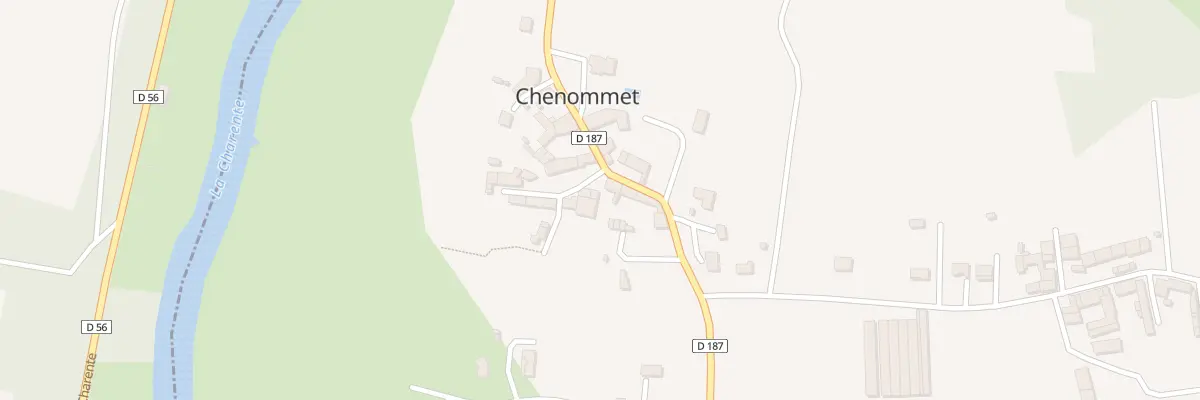 Plan du 3 Rue de l’Église Chenommet à Aunac-sur-Charente