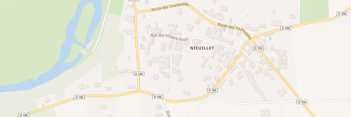 Plan du 7 Rue du Château d’Eau à Voulême