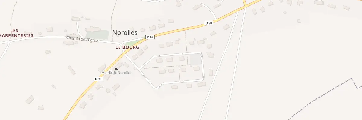 Plan du 128 Le Couchis de la Pointe à Norolles