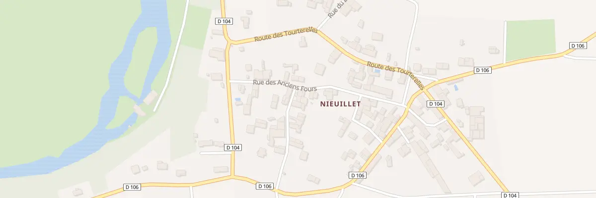 Plan du 1 Rue du Château d’Eau à Voulême
