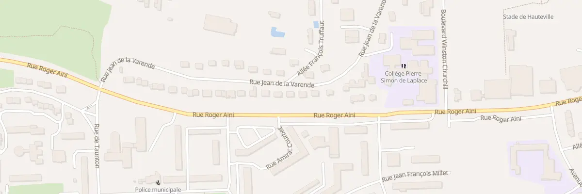 Plan du 115 Rue Roger Aini à Lisieux