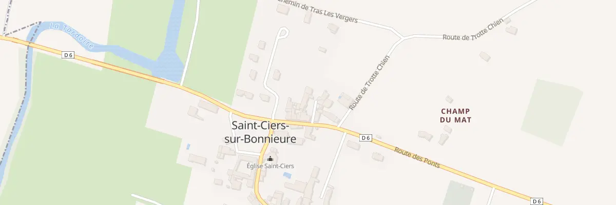 Plan du 1 Imp du Puits à Saint-Ciers-sur-Bonnieure