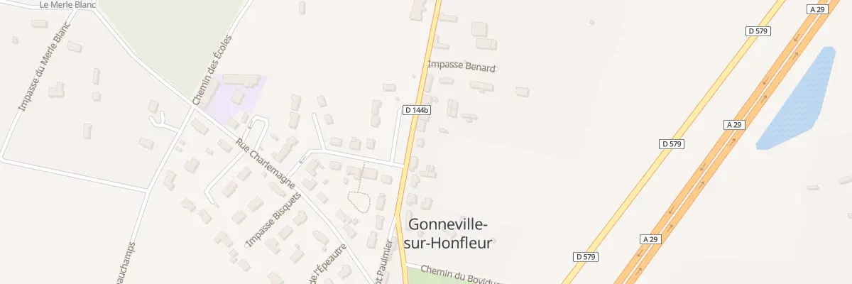 Plan du 12 Rue du Nouveau Monde à Gonneville-sur-Honfleur