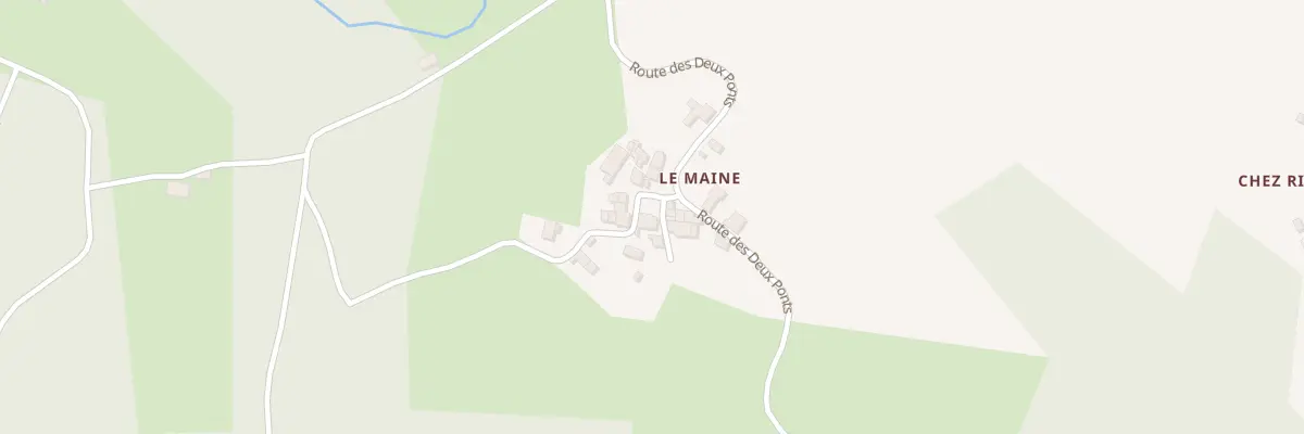Plan du 27 Le Maine Sud à La Jemaye-Ponteyraud