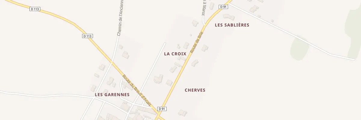Plan du 2784 Rte de Brie à Jauldes