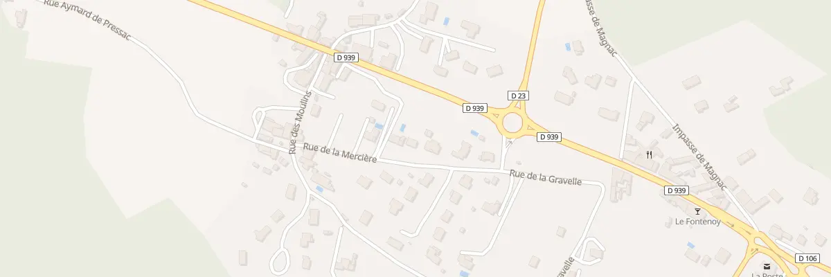 Plan du 5718 Rue de la Mercière à Garat