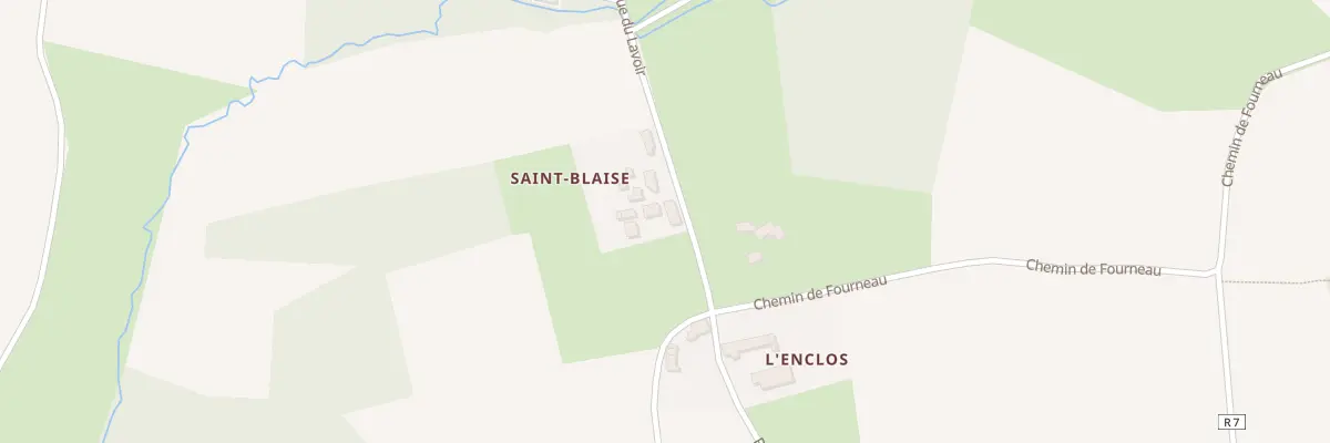 Plan du 20 Rue du Lavoir à Braye-sur-Maulne