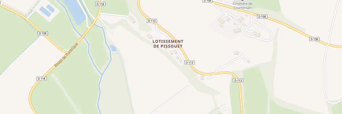 Plan du 5215 A Pissouet à Courrensan