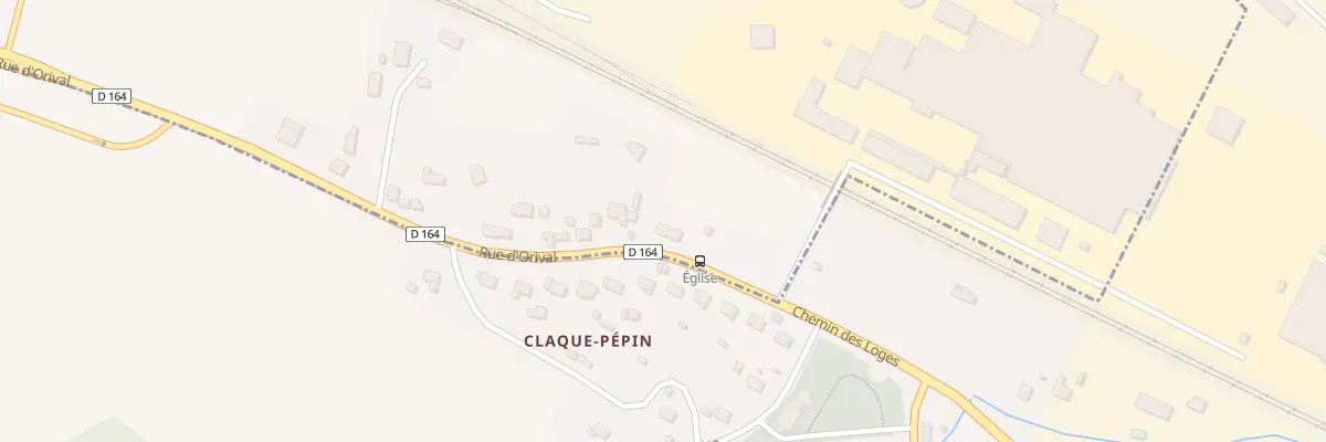 Plan du 85 Rue d’Orival à Lisieux