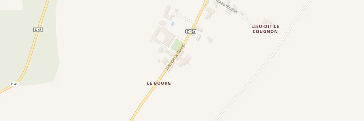 Plan du 5053 Le Bourg à Prinçay