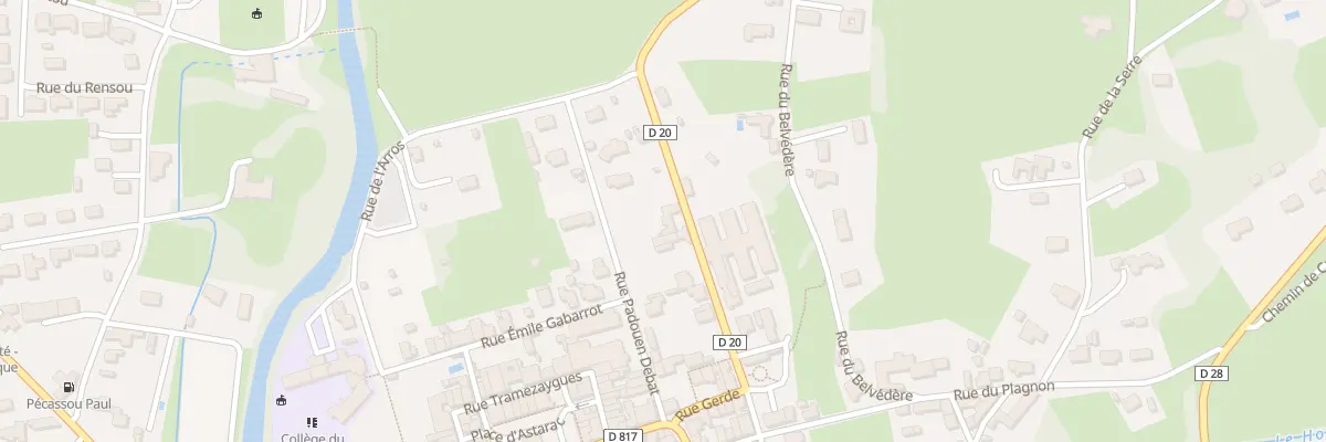 Plan du 15 Rue de la Fontaine à Tournay