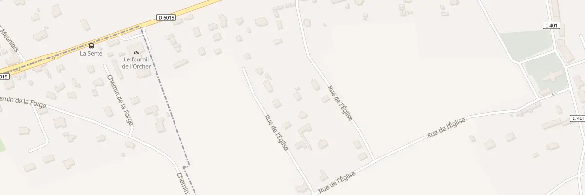 Plan du 4T Rue de l’Eglise à Gainneville
