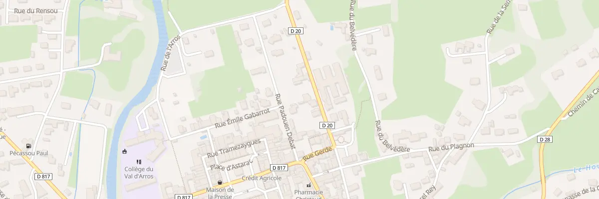 Plan du 9 Rue de la Fontaine à Tournay
