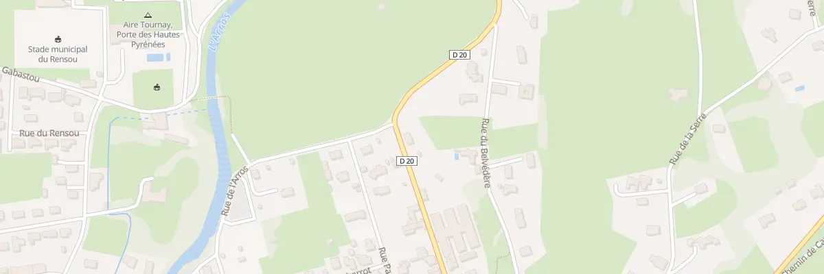 Plan du 12 Rue de la Fontaine à Tournay